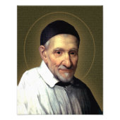 Saint Vincent de Paul Foto Afdruk (Voorkant)