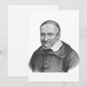 Saint Vincent de Paul Kaart (Voorkant / Achterkant)
