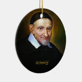 Saint Vincent de Paul Keramisch Ornament (Rechts)