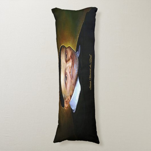 Saint Vincent de Paul Lichaamskussen (Voorkant Verticaal)