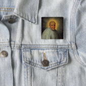 Saint Vincent de Paul Vierkante Button 5,1 Cm (In situ)