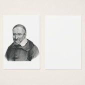 Saint Vincent de Paul Visitekaartje (Voorkant /achterkant)
