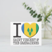 Saint Vincent en de Grenadines Briefkaart (Staand voorkant)