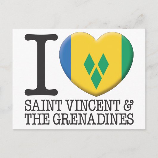 Saint Vincent en de Grenadines Briefkaart (Voorkant)