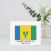 Saint Vincent en de Grenadines Briefkaart (Staand voorkant)