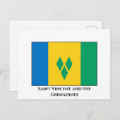 Saint Vincent en de Grenadines Briefkaart (Voorkant / Achterkant)