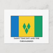 Saint Vincent en de Grenadines Briefkaart (Voorkant)