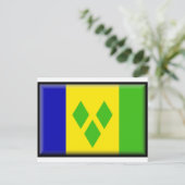 Saint Vincent en de Grenadines Briefkaart (Staand voorkant)