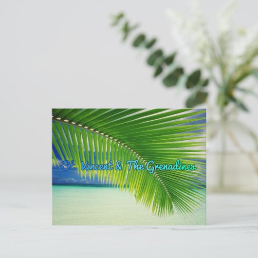 Saint Vincent en de Grenadines Briefkaart (Staand voorkant)