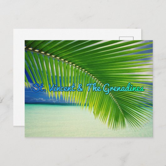 Saint Vincent en de Grenadines Briefkaart (Voorkant / Achterkant)