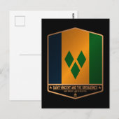 Saint Vincent en de Grenadines Briefkaart (Voorkant / Achterkant)