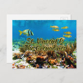 Saint Vincent en de Grenadines Briefkaart (Voorkant / Achterkant)