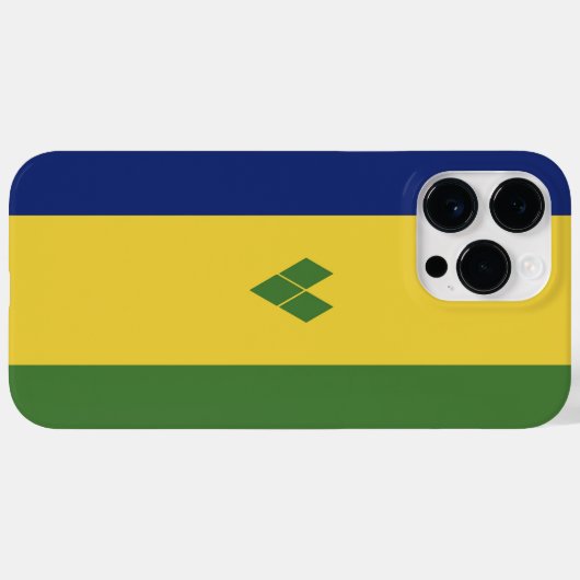 Saint Vincent en de Grenadines Case-Mate iPhone Case (Achterkant (horizontaal))