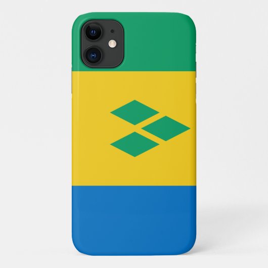 Saint Vincent en de Grenadines Case-Mate iPhone Case (Achterkant)