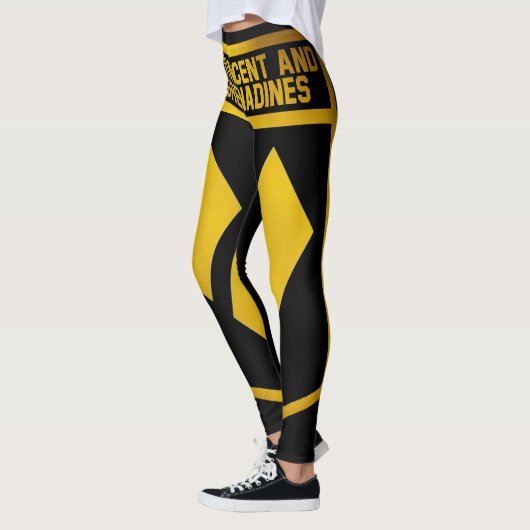 Saint Vincent en de Grenadines Emblem Leggings (Links)