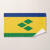Saint Vincent en de Grenadines Flag Vincy Bad Handdoek (Handdoek)