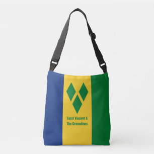 Saint Vincent en de Grenadines Flag Vincy Crossbody Tas
