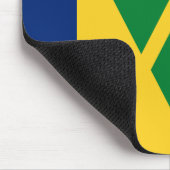 Saint Vincent en de Grenadines Flag Vincy Muismat (Hoek)