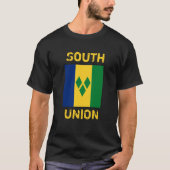Saint Vincent en de Grenadines Flag Vincy T-shirt (Voorkant)