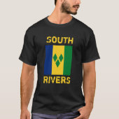 Saint Vincent en de Grenadines Flag Vincy T-shirt (Voorkant)