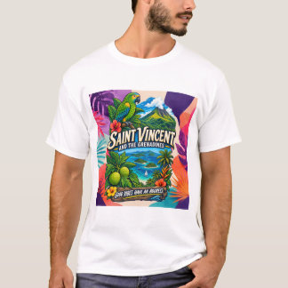 Saint Vincent en de Grenadines Goede Vibes Hebben T-shirt