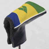 Saint Vincent en de Grenadines Golfheadcover (3/4 voorkant)
