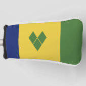 Saint Vincent en de Grenadines Golfheadcover (Voorkant)