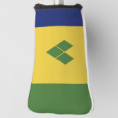 Saint Vincent en de Grenadines Golfheadcover (Draai 90)