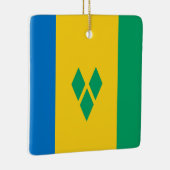 Saint Vincent en de Grenadines Keramisch Ornament (Rechts)