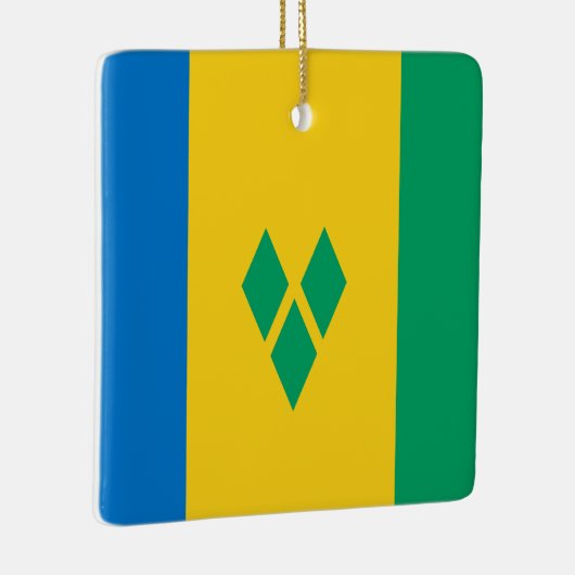 Saint Vincent en de Grenadines Keramisch Ornament (Rechts)