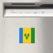 Saint Vincent en de Grenadines  Magneet (Insitu (Vaatwasser))