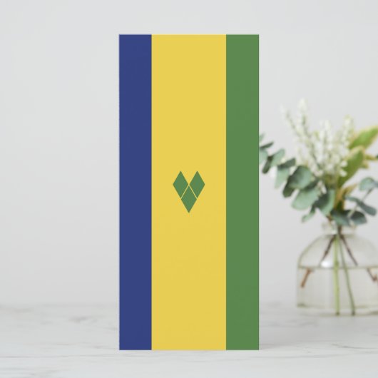 Saint Vincent en de Grenadines Menu (Staand voorkant)