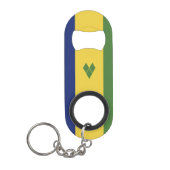Saint Vincent en de Grenadines Mini Flessenopener (Voorkant)