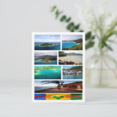 Saint Vincent en de Grenadines - Mosaic - Briefkaart (Staand voorkant)