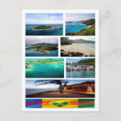 Saint Vincent en de Grenadines - Mosaic - Briefkaart (Voorkant)
