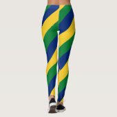 Saint Vincent en de Grenadines Nationale Vlaggenbe Leggings (Achterkant)