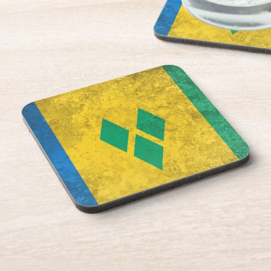 Saint Vincent en de Grenadines Onderzetter (Linkerzijde)