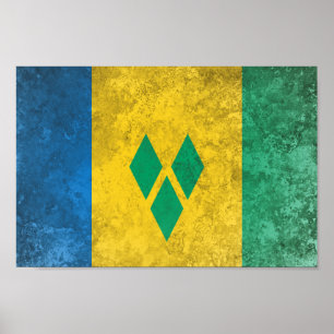 Saint Vincent en de Grenadines Poster