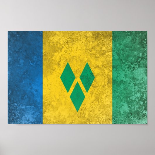 Saint Vincent en de Grenadines Poster (Voorkant)
