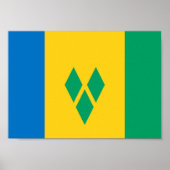 Saint Vincent en de Grenadines Poster (Voorkant)