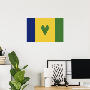 Saint Vincent en de Grenadines Poster