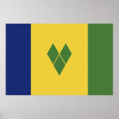 Saint Vincent en de Grenadines Poster (Voorkant)