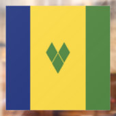 Saint Vincent en de Grenadines Raamsticker (Vel 2)