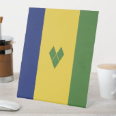 Saint Vincent en de Grenadines Reclamebord Met Voetstuk (Insitu)