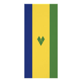 Saint Vincent en de Grenadines Reclamekaart