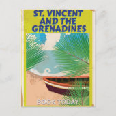 Saint Vincent en de Grenadines reisposter Briefkaart (Voorkant)