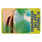 Saint Vincent en de Grenadines Reisposter Magneet (Horizontaal)