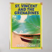 Saint Vincent en de Grenadines reisposter Poster (Voorkant)