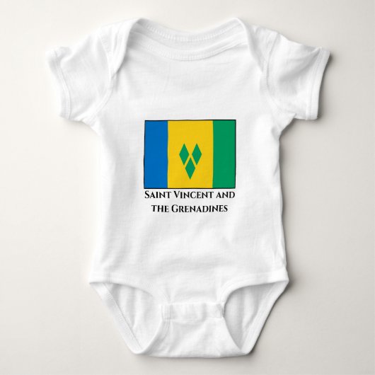Saint Vincent en de Grenadines Romper (Voorkant)