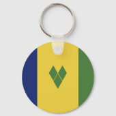 Saint Vincent en de Grenadines Sleutelhanger (Achterkant)